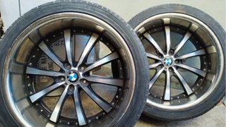 Llantas BMW 22 con neumáticos