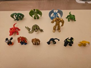 Lotto 13 Gormiti Creature Fantasy Vintage