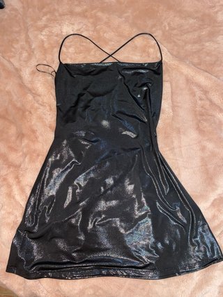 Vestido de tirantes con brillos