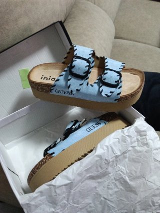 Chanclas Guess Azul