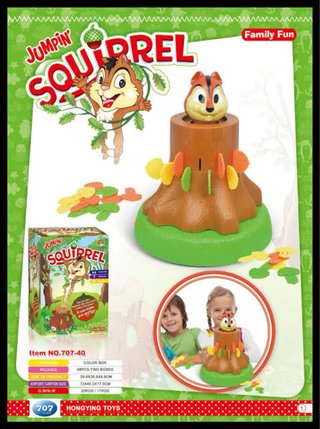 Juego Jumpin' Squirrel
