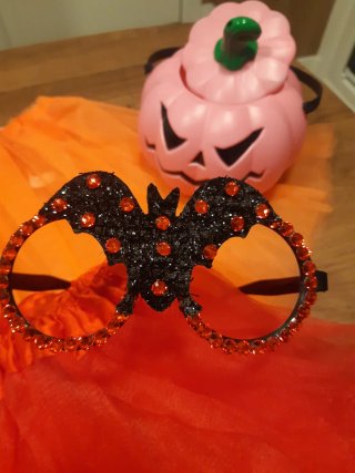 Conjunto Halloween: 2 Faldas Tutú, Diadema...