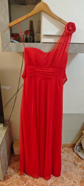 Vestido de fiesta rojo