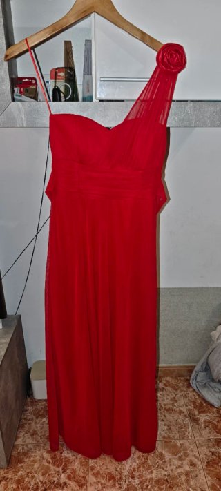 Vestido de fiesta rojo