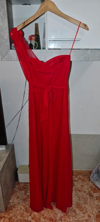 Vestido de fiesta rojo