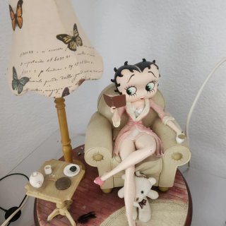 Lámpara Betty Boop Silla