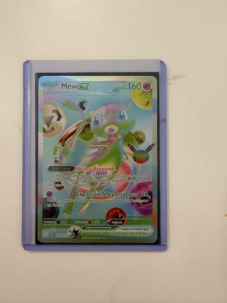Carta Pokémon Mew EX 160 HP 158/128