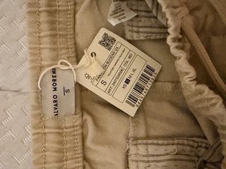 Pantalón Cargo Albaro Moreno Beige Talla S
