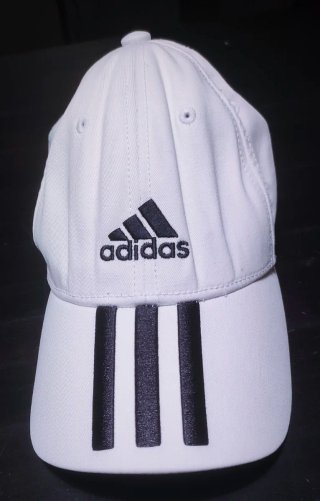 Gorra Adidas Baseball 3-Stripes Twill Cap Blanca