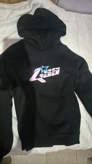 Sudadera Negra Bershka