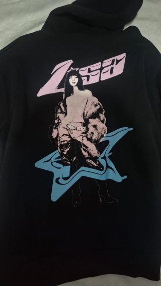 Sudadera Negra Bershka