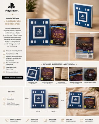 Wonderbook + El Libro de los Hechizos PS3