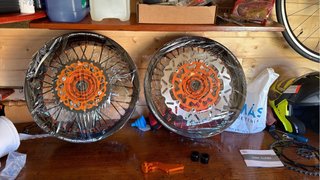 Llantas Supermotard KTM exc 2004-2015
