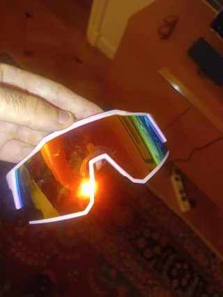 Gafas de esquí deportivas rosas