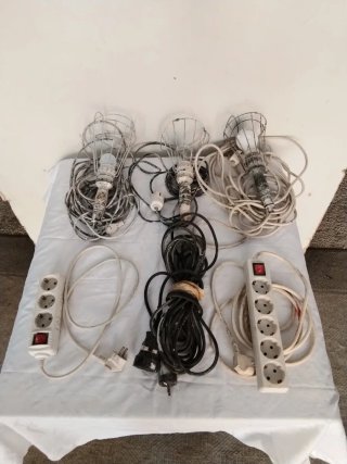 Portalámparas y regletas para iluminación