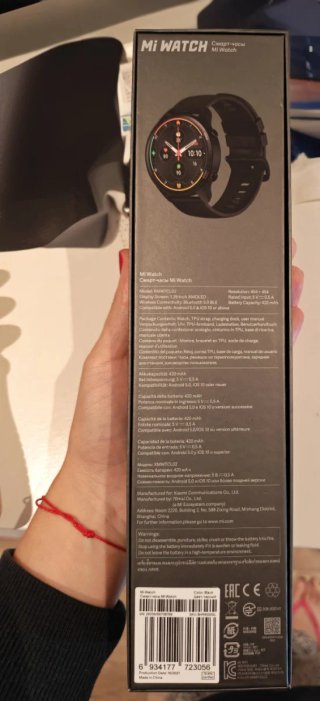 Xiaomi Mi Watch Smartwatch Negro