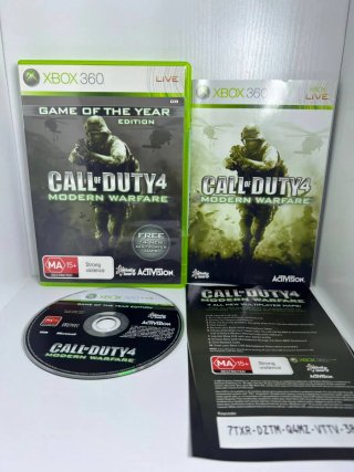 Call of Duty 4: Modern Warfare GOTY Xbox 360 PAL