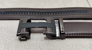 Cinturón Automático Marrón 130 cm