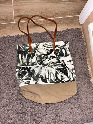 Bolso Tote Alehop Estampado Tropical