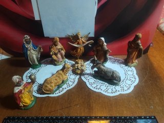 Statue presepe Italy numerate, prezzo cadauna