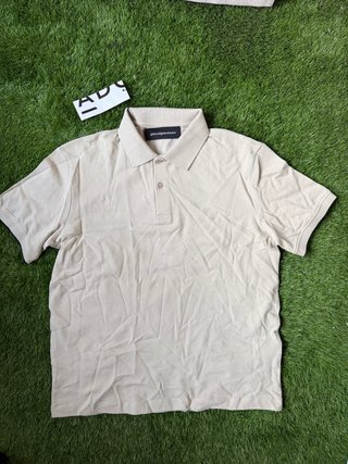 Camisa Nueva Polo Adolfo Dominguez Beige Talla M