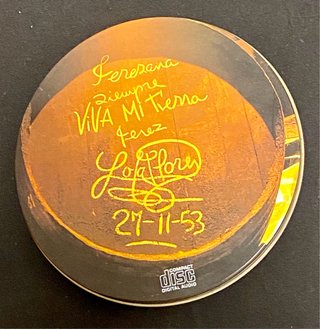 CD Lola Flores - Jerezana. Año 1953  Antiguo!