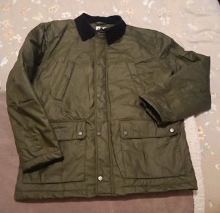 Chaquetón estilo Barbour XL
