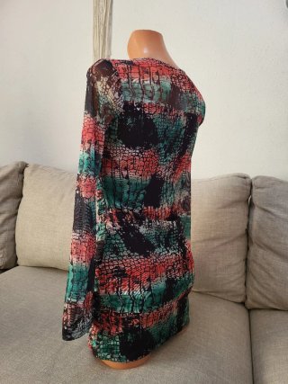 Vestido Ajustado Estampado