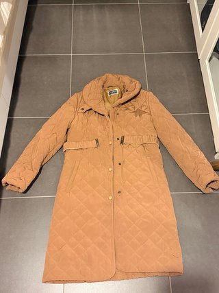 Cazadora Acolchada Marrón Talla 42