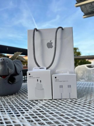 Cargador Iphone Apple completo nuevo