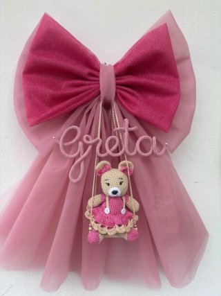 Fiocco nascita personalizzabile con nome