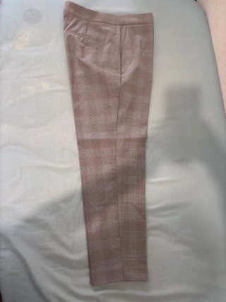 Pantalón de cuadros Zara