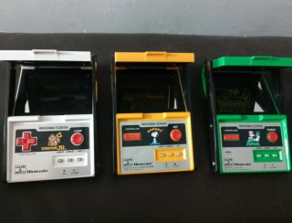 3 Consolas Nintendo Game & Watch Panorama