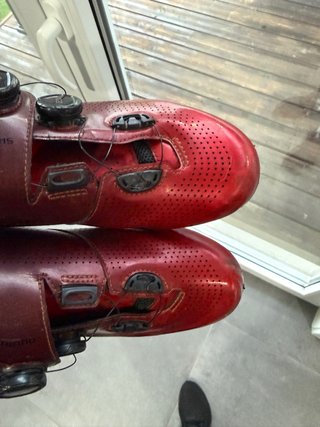 Sapatilhas de Ciclismo Shimano RC7 Vermelhas