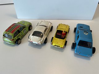 Lote 4 coches Scalextric artesanales