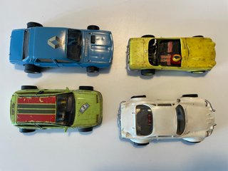 Lote 4 coches Scalextric artesanales