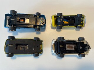 Lote 4 coches Scalextric artesanales