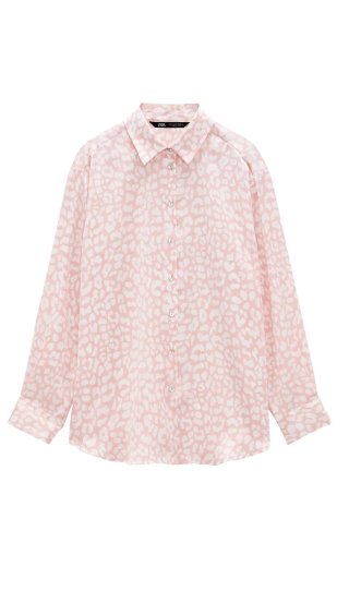 Camisa estampada Zara