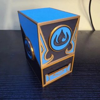 Caja Cartas Avatar Azula Fuego Azul