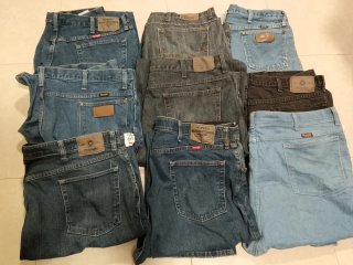Pantalones Vaqueros Wrangler Azules y Grises