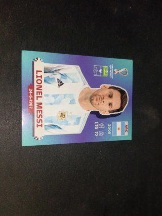 Cromo Lionel Messi Mundial Qatar 2022