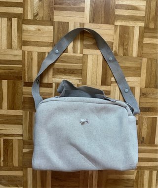 Bolso Uzturre gris para carrito bebé