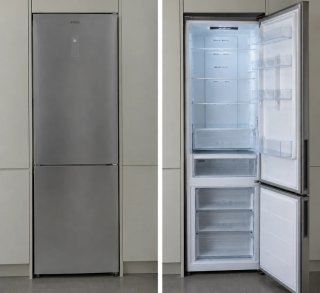 Frigorífico Combi Nevera Acero Inox !GARANTÍA!