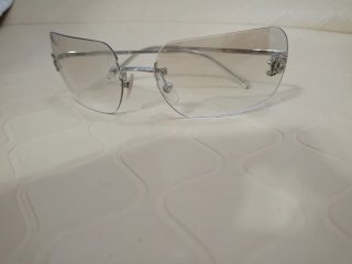 Occhiali da sole donna Chanel argento