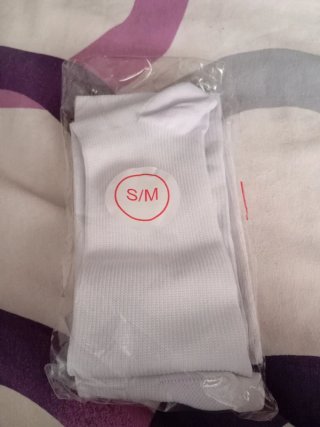 Calcetines de compresión S/M blancos