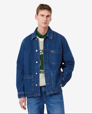 Chaqueta vaquera Lacoste azul