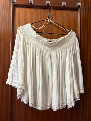 Blusa Zara escote barco