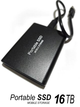 SSD Portátil 16TB Mobile Storage