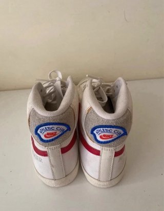 Zapatillas Nike Blazer Blancas y Rojas