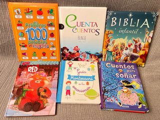 Lote libros infantiles en español e ingles algunos